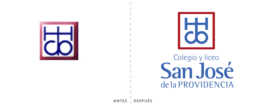 Antes / después -  Colegio San José de la Providencia