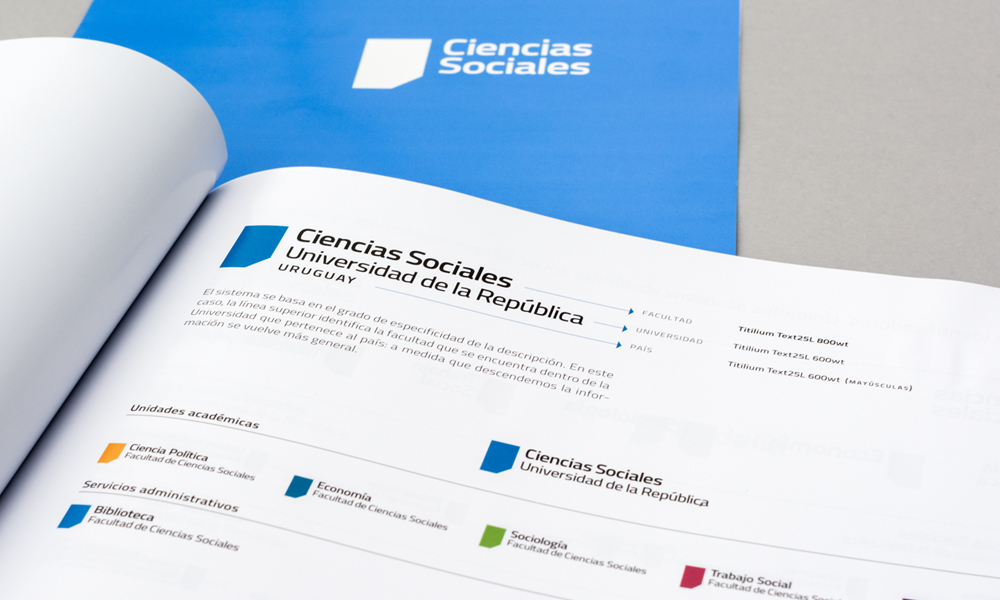 Identidad visual de la Fascultad de Ciencias Sociales