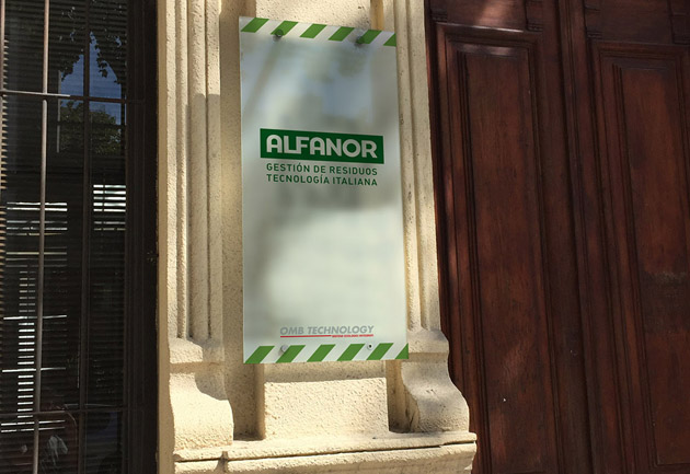 Identidad visual de Alfanor
