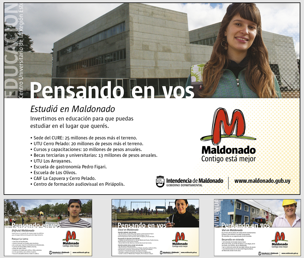 Identidad visual la Intendencia de Maldonado