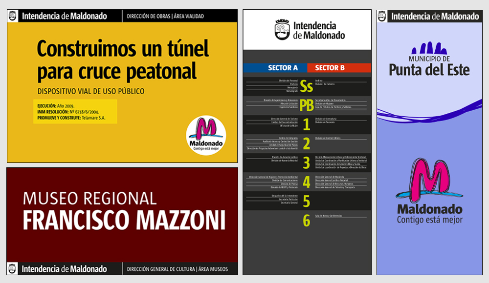Identidad visual la Intendencia de Maldonado